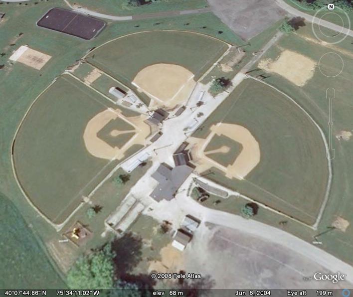 Kimberton baseball field location